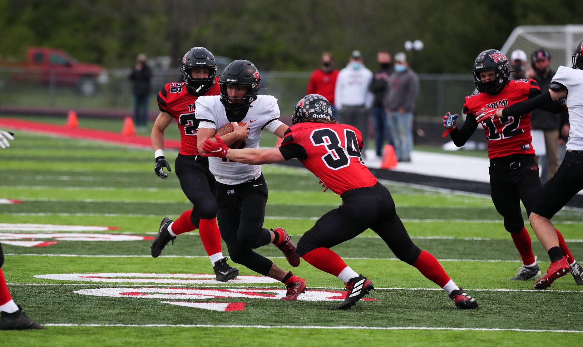 Highland vs. Triad football